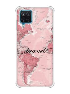 Чохол з потовщеними кутами на Samsung A12 4G :: Карта (принт 319)