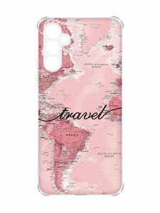 Чохол з потовщеними кутами на Samsung Galaxy A34 5G :: Карта (принт 319)