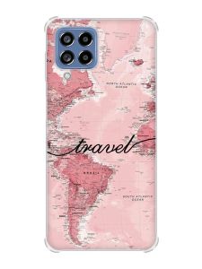 Чохол з потовщеними кутами на Samsung Galaxy M53 (M536) 5G :: Карта (принт 319)