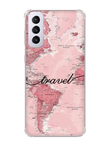 Чохол з потовщеними кутами на Samsung Galaxy S21 Plus :: Карта (принт 319)