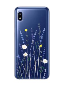 Прозорий чохол на Samsung Galaxy A10 (2019) A105 :: Польові квіти (принт 270)
