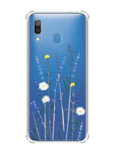 Чохол з потовщеними кутами на Samsung Galaxy A30 (2019) / A20 (2019) :: Польові квіти (принт 270)