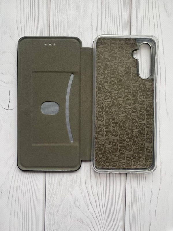 Чохол-книжка з малюнком для Samsung Galaxy A14 5G Чорний :: Соняхи (принт 81)