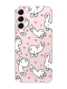 Прозорий чохол на Samsung Galaxy S22 :: Лами (принт 95)