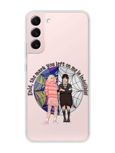 Прозорий чохол на Samsung Galaxy S22 :: Дівчата з Венздей (принт 211)