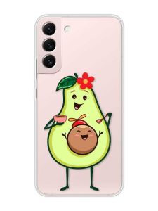 Прозорий чохол на Samsung Galaxy S22 :: Малюк Авокадо (принт 309)