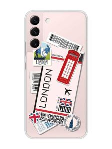 Прозорий чохол на Samsung Galaxy S22 :: Подорожі. Лондон (принт 326)