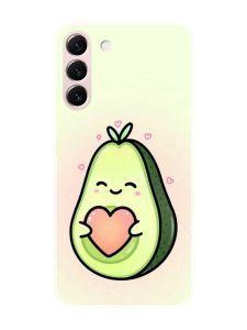 Чохол на Samsung Galaxy S22 :: Кавай авокадо з сердечком (принт 310)