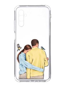 Прозорий чохол на Samsung Galaxy A34 5G/A346 :: Українська пара (принт 14)