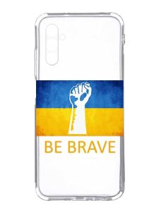 Прозорий чохол на Samsung Galaxy A34 5G/A346 :: Мужність Україна (принт 42)