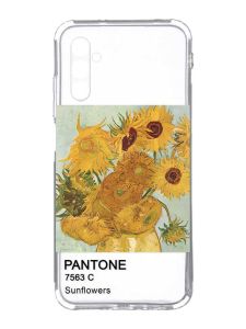 Прозорий чохол на Samsung Galaxy A34 5G/A346 :: Соняхи (принт 81)