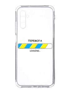 Прозорий чохол на Samsung Galaxy A34 5G/A346 :: Перемога Завантаження (патріотичний принт 88)