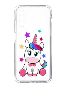 Прозорий чохол на Samsung Galaxy A34 5G/A346 :: Єдиноріг (принт 102)