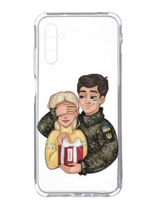 Прозорий чохол на Samsung Galaxy A34 5G/A346 :: Подарунок Перемога (патріотичний принт 178)