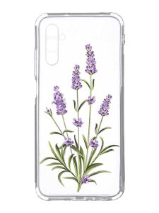 Прозорий чохол на Samsung Galaxy A34 5G/A346 :: Гілочки лаванди (принт 266)