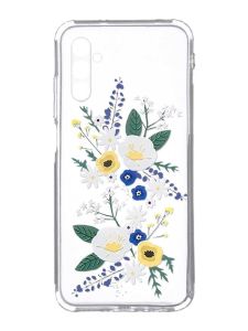 Прозорий чохол на Samsung Galaxy A34 5G/A346 :: Квіти. Акварель (принт 271)