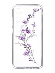 Прозорий чохол на Samsung Galaxy A34 5G/A346 :: Гілочка квітів (принт 278)