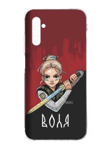 Чохол на Samsung Galaxy A34 5G/A346 :: Українська захисниця (патріотичний принт 171)