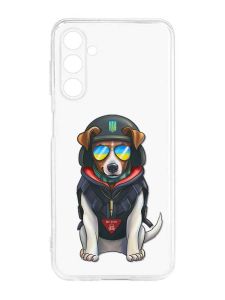 Прозорий силіконовий чохол на Samsung Galaxy M14 :: Патрон (патріотичний принт 4)