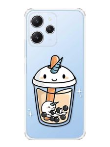 Чохол з потовщеними кутами на Xiaomi Redmi 12 :: Коктейль Єдиноріг (принт 96)