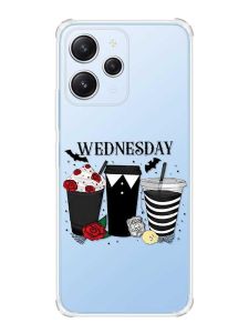 Чохол з потовщеними кутами на Xiaomi Redmi 12 :: Коктейлі. Венздей (принт 216)