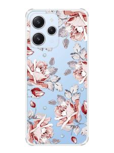 Чохол з потовщеними кутами на Xiaomi Redmi 12 :: Фон Троянди (принт 273)