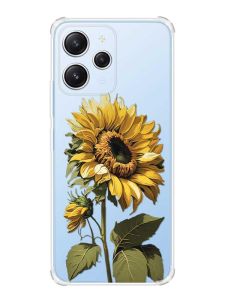 Чохол з потовщеними кутами на Xiaomi Redmi 12 :: Соняшник (принт 274)