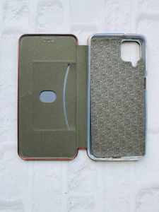 Чохол книжка G-Case для Samsung Galaxy A12 Бордовий