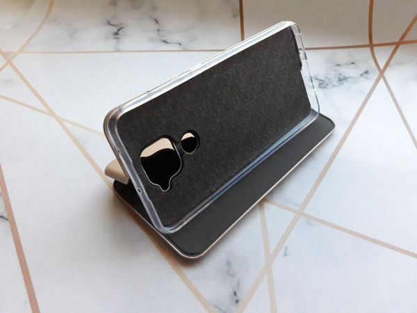 Чохол-книжка з малюнком на Xiaomi Redmi Note 9/10X Золотистий :: Дівчина на каві (принт 228)