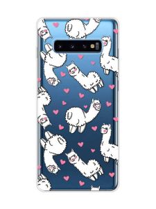 Прозорий чохол на Samsung Galaxy S10 Plus :: Лами (принт 95)