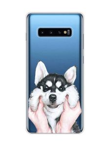 Прозорий чохол на Samsung Galaxy S10 Plus :: Мордочка (принт 121)