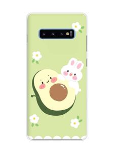 Чохол на Samsung Galaxy S10 Plus :: Авокадо і зайченя (принт 311)