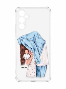 Чохол з потовщеними кутами на Samsung Galaxy A34 5G :: Поцілунок (принт 33)