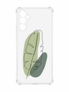 Чохол з потовщеними кутами на Samsung Galaxy A34 5G :: Листочок (принт 65)