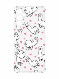 Чохол з потовщеними кутами на Samsung Galaxy A34 5G :: Лами (принт 95)