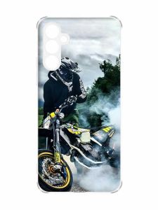 Чохол з потовщеними кутами на Samsung Galaxy A34 5G :: Мото Драйв (принт 68)