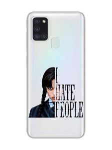 Прозорий чохол на Samsung Galaxy A21s  :: Добра дівчинка (принт 215)