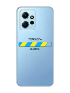 Прозорий чохол на Xiaomi Redmi Note 12 4G :: Перемога Завантаження (принт 88)