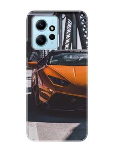 Чохол на Xiaomi Redmi Note 12 4G :: Авто помаранчеве (принт 237)