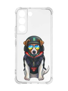 Чохол із потовщеними кутами на Samsung Galaxy S22 :: Патрон (патріотичний принт 4)