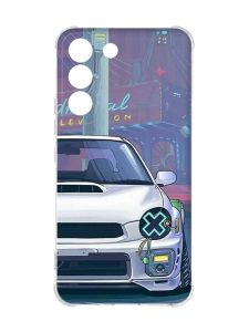 Чохол із потовщеними кутами на Samsung Galaxy S22 :: Авто аніме (принт 239)