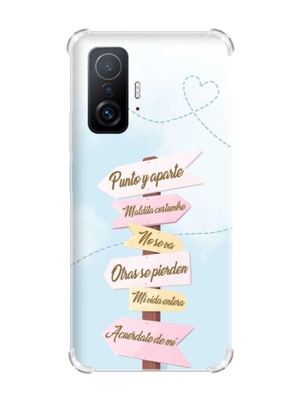 Чохол з потовщеними кутами на Xiaomi 11T :: Вказівники (принт 322)