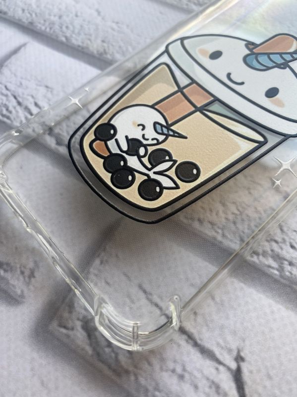 Чохол з потовщеними кутами на Xiaomi Redmi Note 11 4G Коктейль Єдиноріг (принт 96)