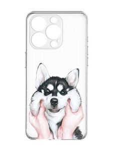 Чохол із захистом камери на  iPhone 15 Pro :: Мордочка (принт 121)