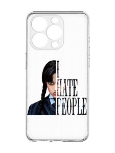 Чохол із захистом камери на  iPhone 15 Pro :: Добра дівчинка (принт 215)