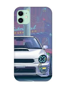 Магнітний чохол на iPhone 11 із підтримкою MagSafe :: Авто аніме (принт 239)