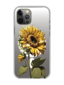 Магнітний чохол на iPhone 12 Pro Max із підтримкою MagSafe :: Соняшник (принт 274)