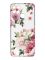 Прозорий чохол на Realme C21Y :: Рожеві квіти (принт 287)
