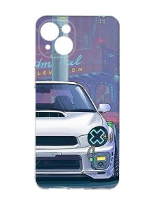 Чохол із захистом камер на iPhone 15 :: Авто аніме (принт 239)