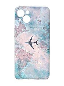 Чохол із захистом камер на iPhone 15 :: Подорожі. Карта (принт 317)